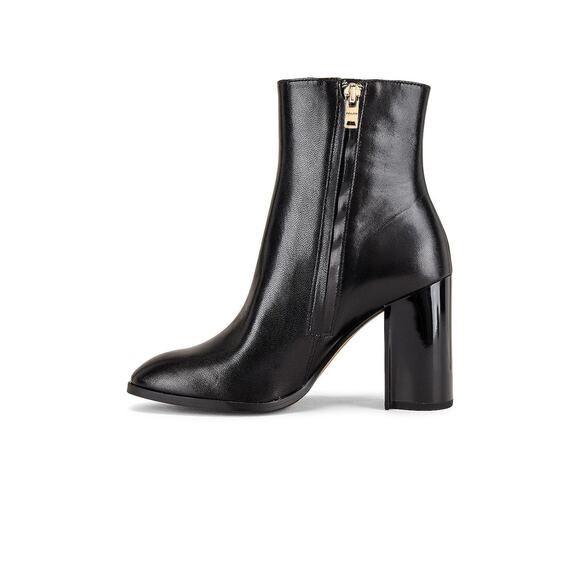 Coach Brielle Almond Toe Booties with Zip Closure Black - 7.5 - Picture 6 of 6